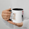 mug chien noir en ceramique