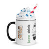 mug chien noir en ceramique
