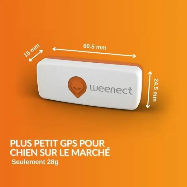 Collier chien Anti-perte Weenect XS GPS