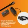 Collier chat Anti-perte Weenect XS GPS Noir