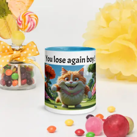 Mug Chat en Céramique coloré