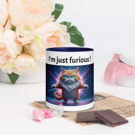 Mug Chat Buritos Furious
