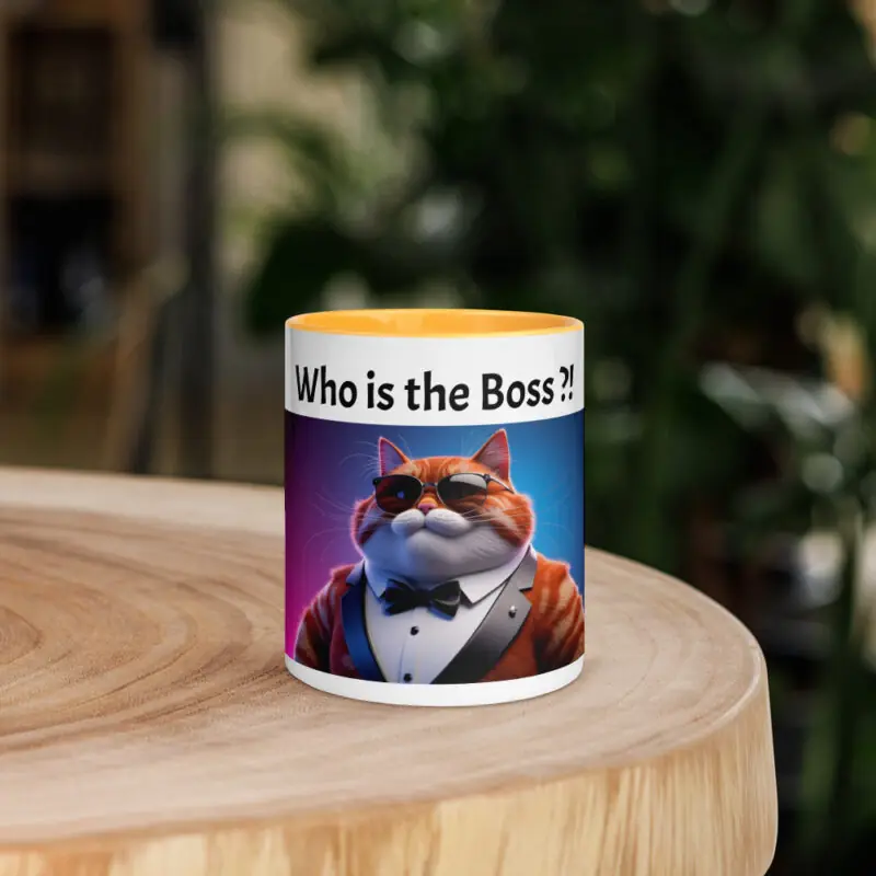 Mug Chat en Céramique coloré