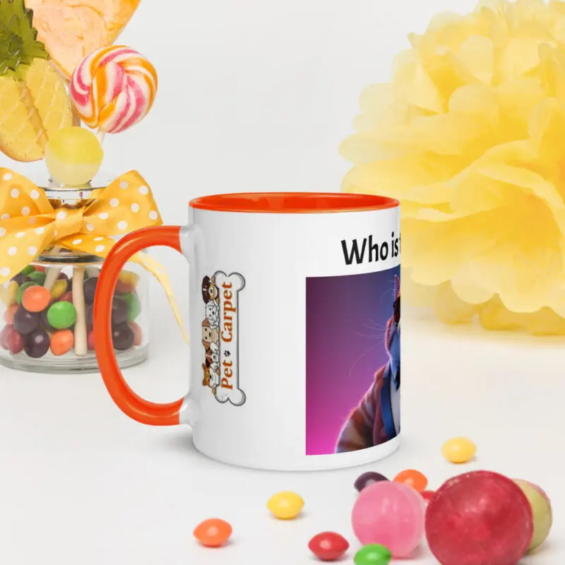 Mug Chat en Céramique coloré